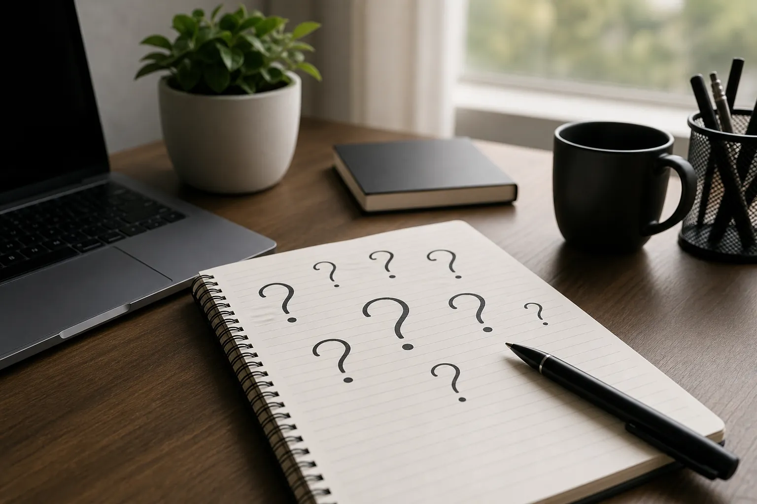 Editorial illustration of 2. Build Sections Around Buyer Questions