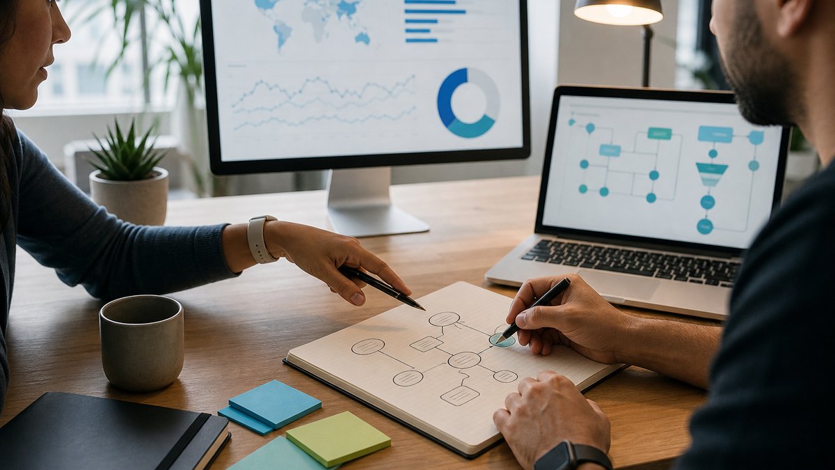 Search Console CRM treatment marketing planning dashboard and editorial workflow